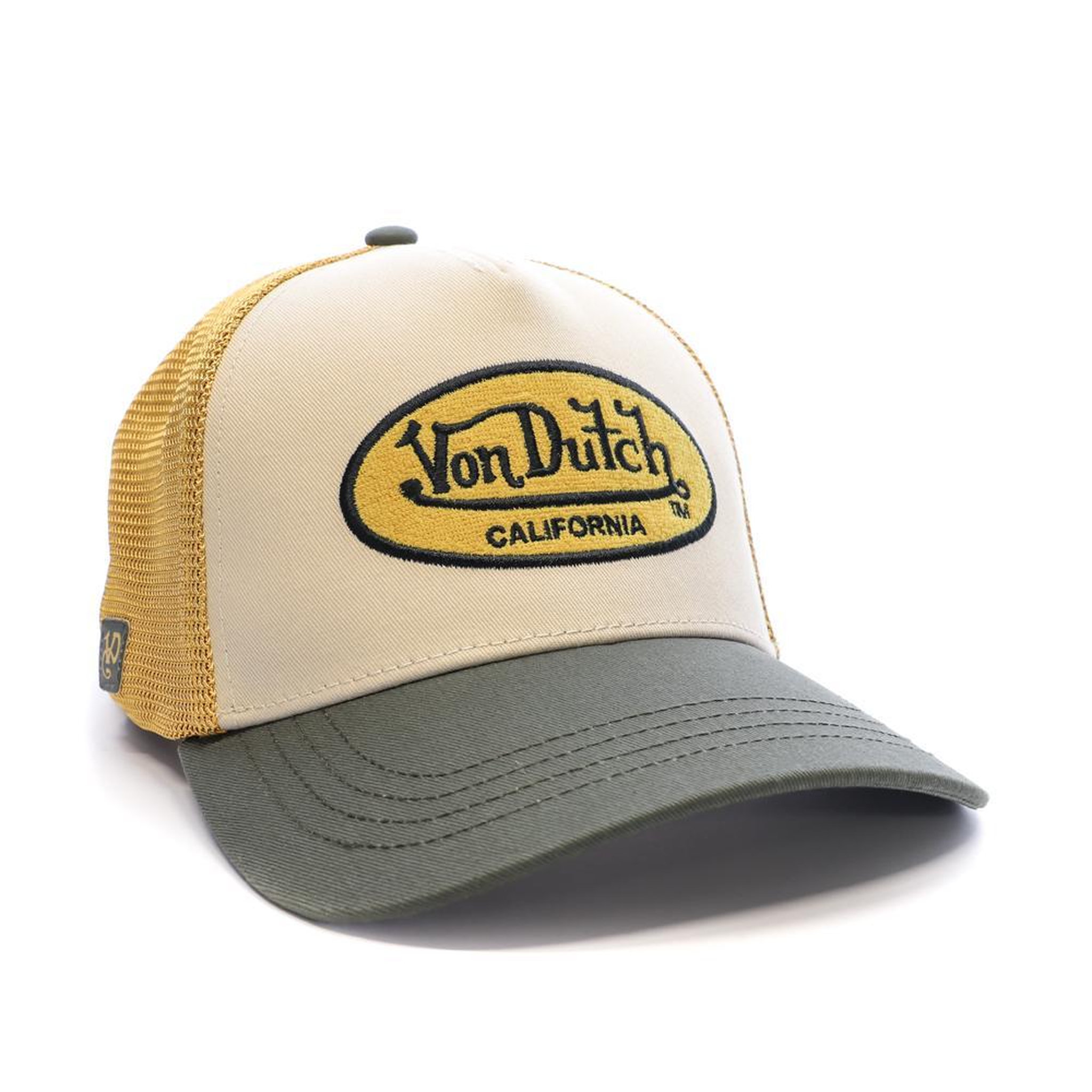 Voir la diapositive 2 : VON DUTCH Casquette Beige/Jaune Homme Von Dutch Ahig