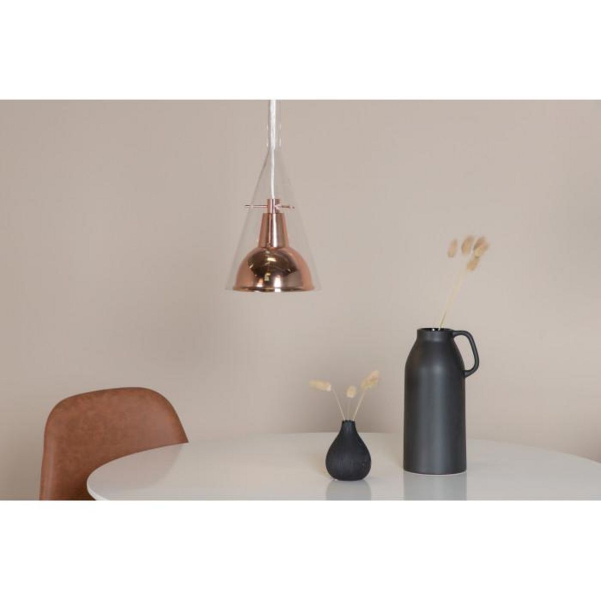 Paris Prix Lampe Suspension Design  Sirius  40cm Cuivre