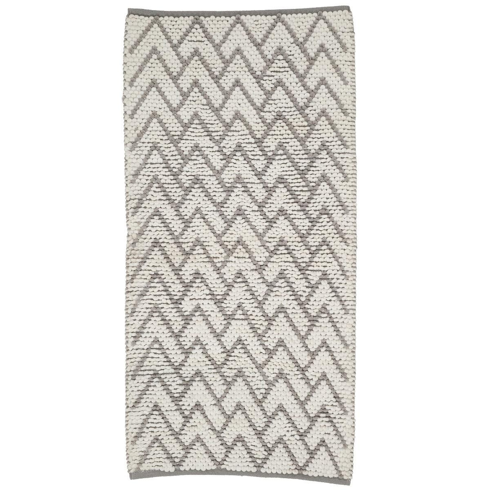 Voir la diapositive 5 : GUY LEVASSEUR Tapis de bain déco en polycoton