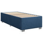 Voir la diapositive 3 : VIDAXL Cadre de lit sans matelas bleu 80x200 cm tissu