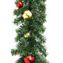 Voir la diapositive 4 : VIDAXL Guirlande de Noël decoree avec boules et lumieres LED 10 m