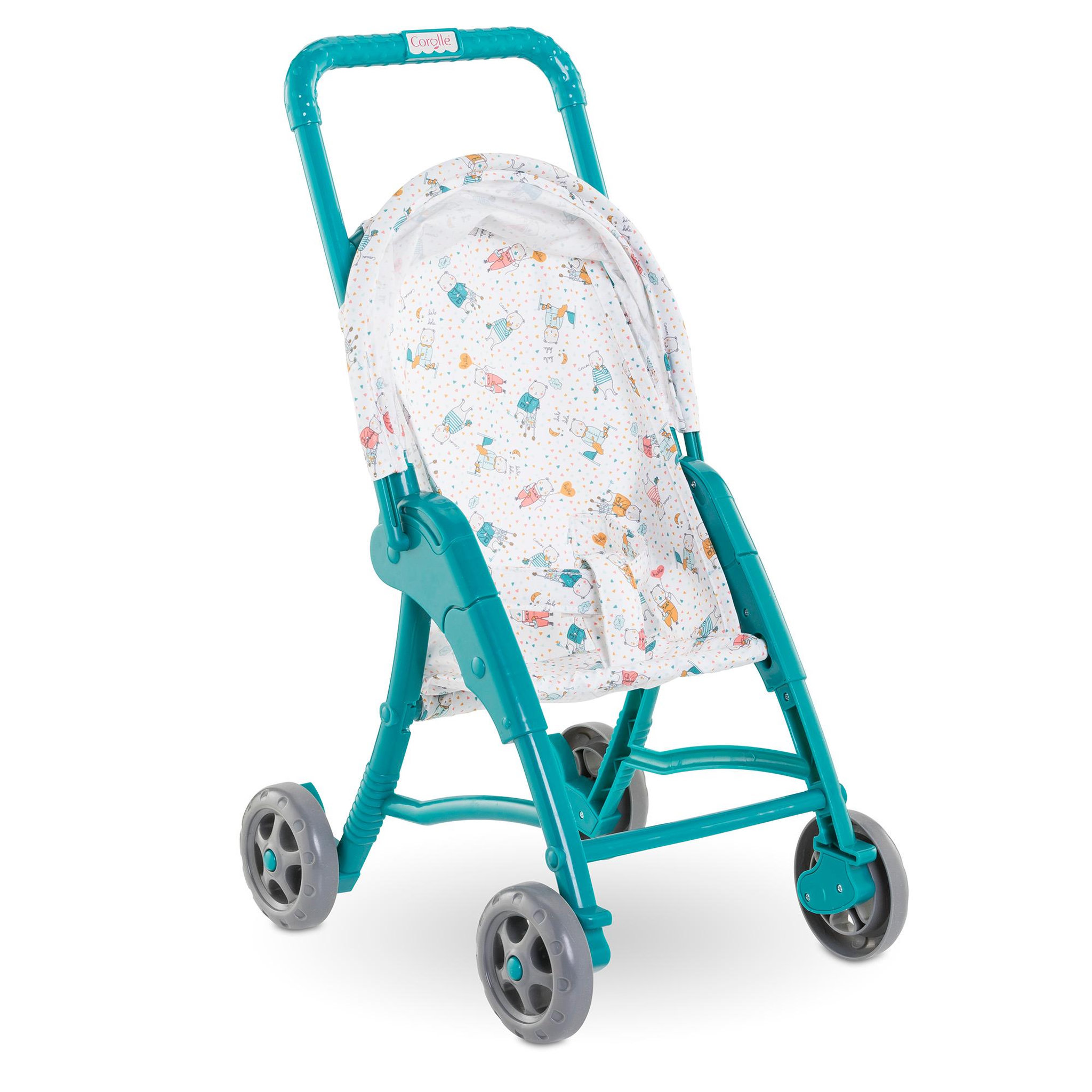 Voir la diapositive 2 : COROLLE Poussette Oursons pour poupon 30 cm