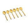 Voir la diapositive 1 : BJORN Coffret 6 petites cuillères NILS - Gold