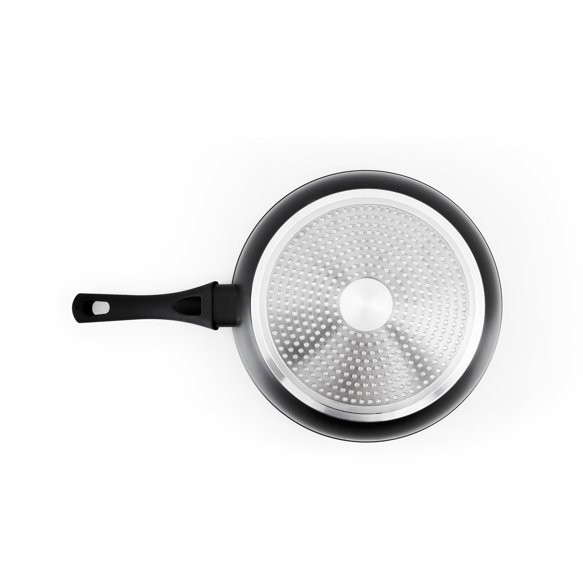 Voir la diapositive 2 : Poêle induction 28 cm aluminium forgé