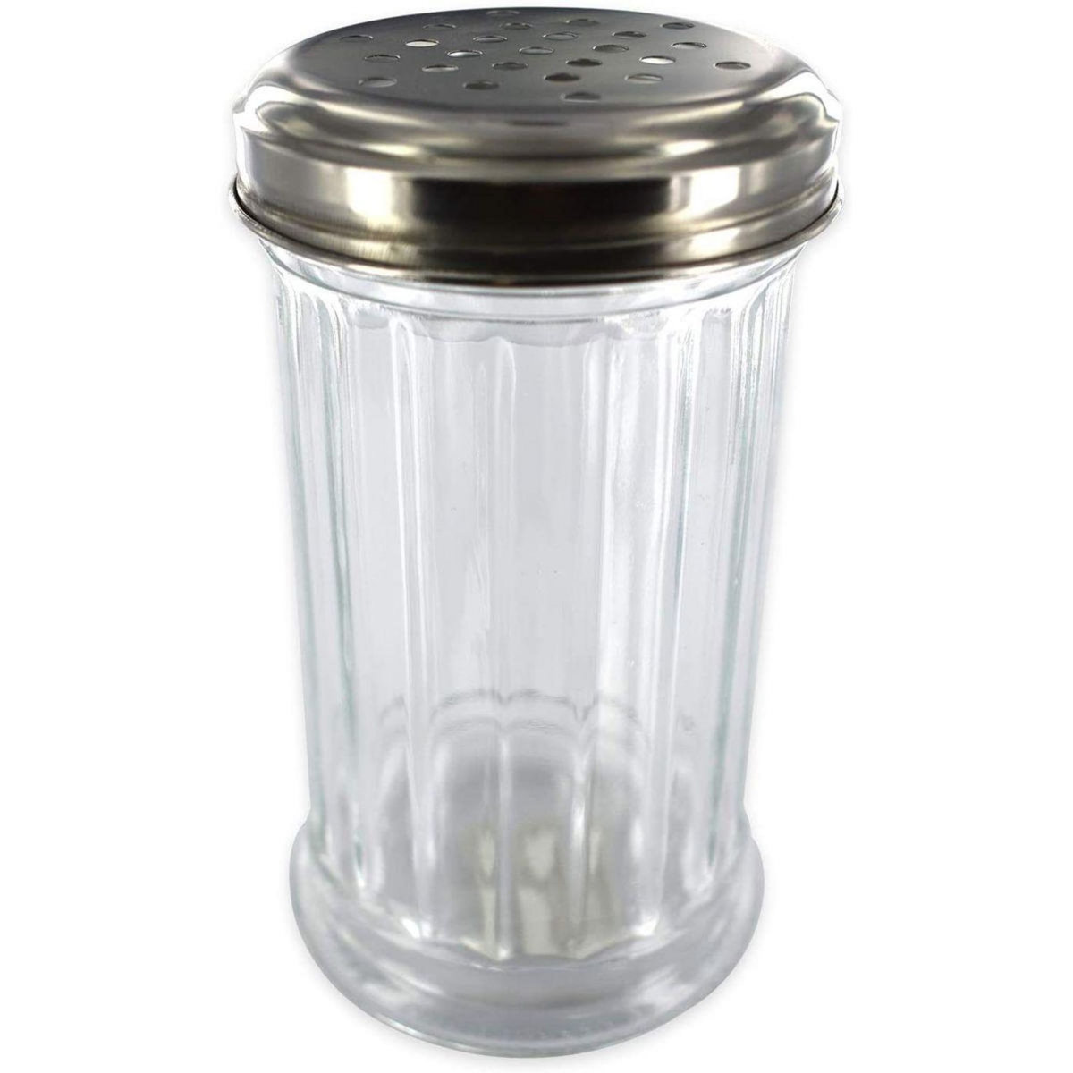 Fackelmann Saupoudreuse à parmesan et sucre glace en verre 13 cm Fackelmann