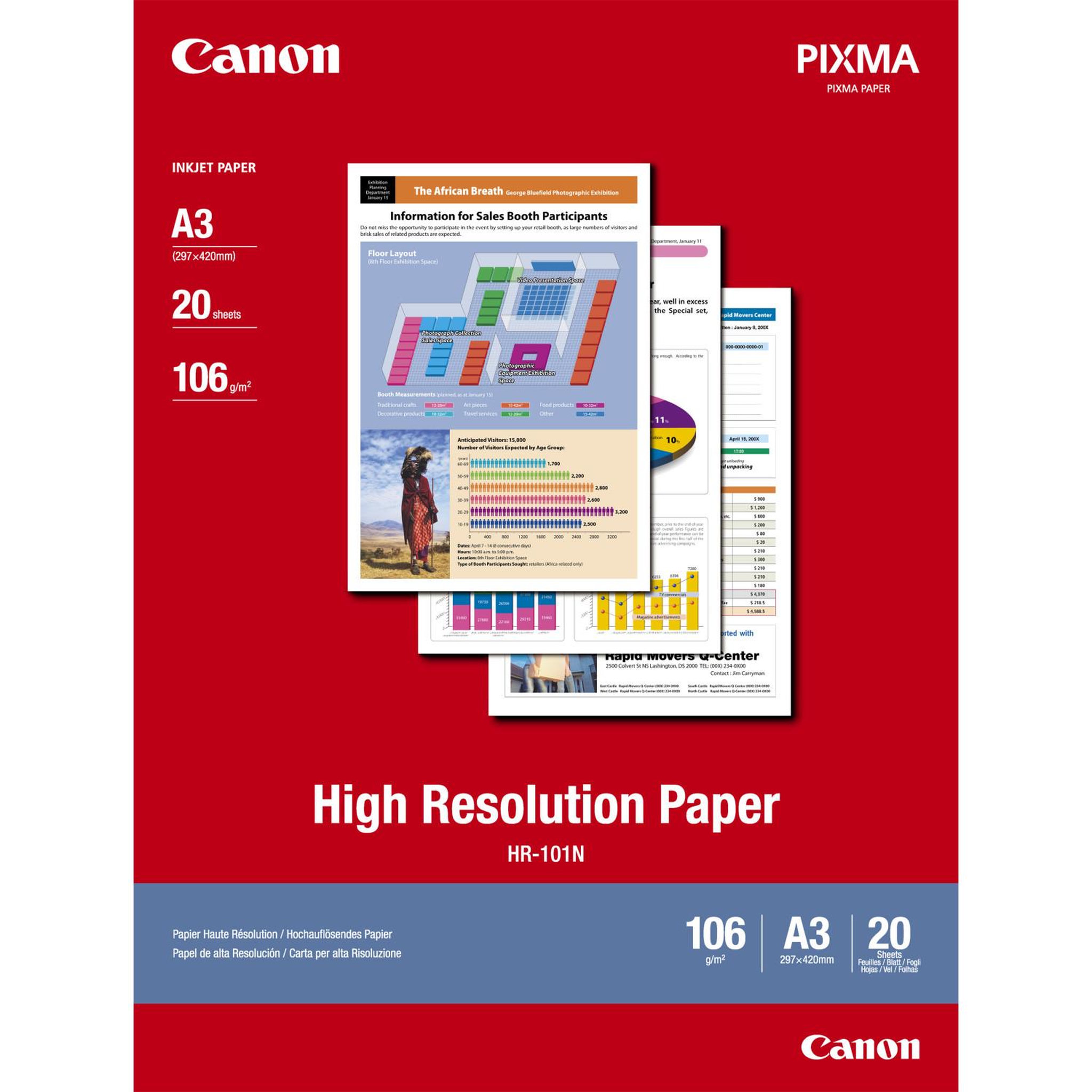 Canon Canon 1033a006 papier jet d'encre