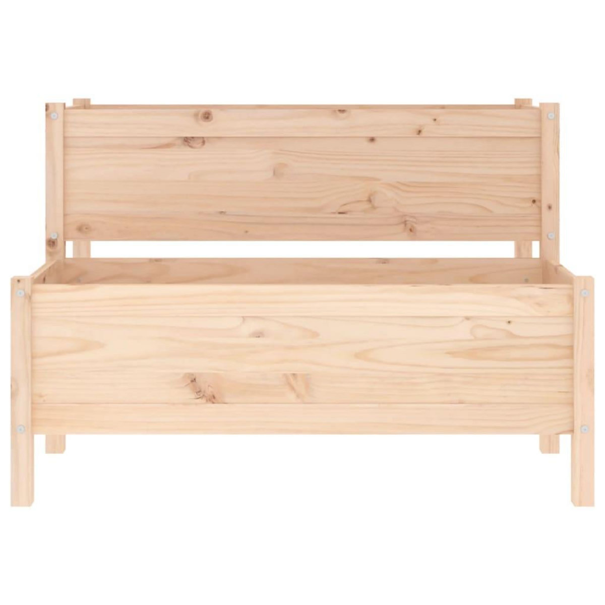 VIDAXL Jardiniere 110x84x75 cm Bois massif de pin