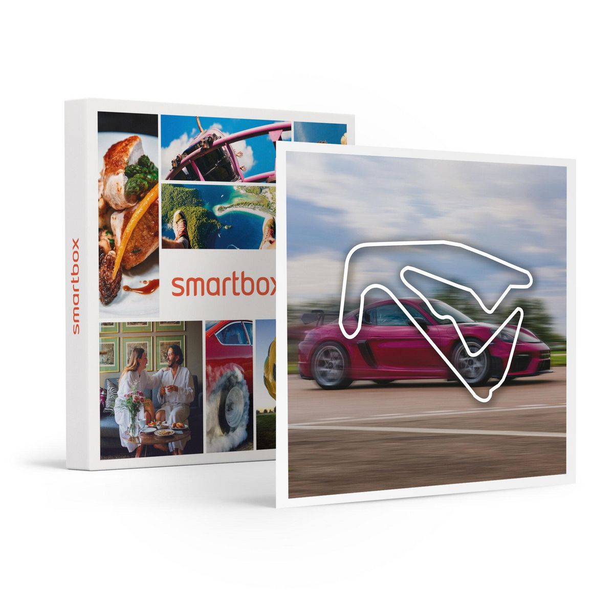 Smartbox Stage de pilotage : 3 à 4 tours au volant d'une voiture de course sur le circuit de Bresse - Coffret Cadeau Sport & Aventure