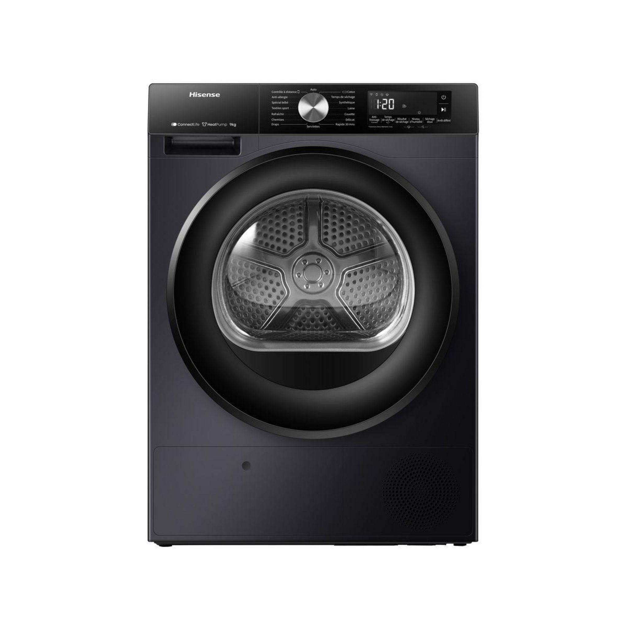 Sèche Linge Pompe à Chaleur HISENSE DH7S107BB | Boulanger