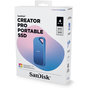 Voir la diapositive 3 : SANDISK Disque dur SSD externe 4To Creator PRO