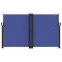 Voir la diapositive 3 : VIDAXL Auvent lateral retractable bleu 140x1200 cm