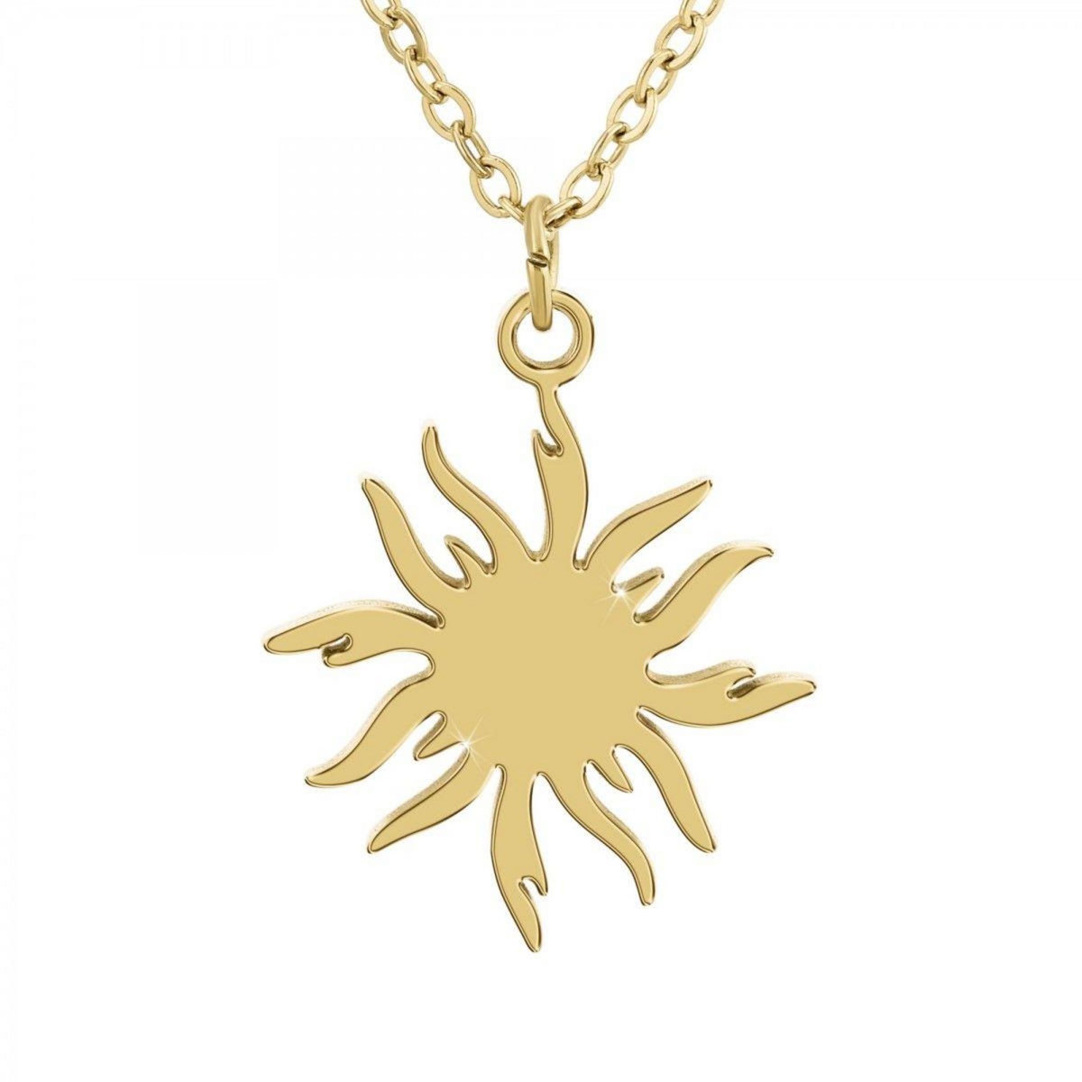 SC BOHEME Collier soleil SC Bohème en acier inoxydable