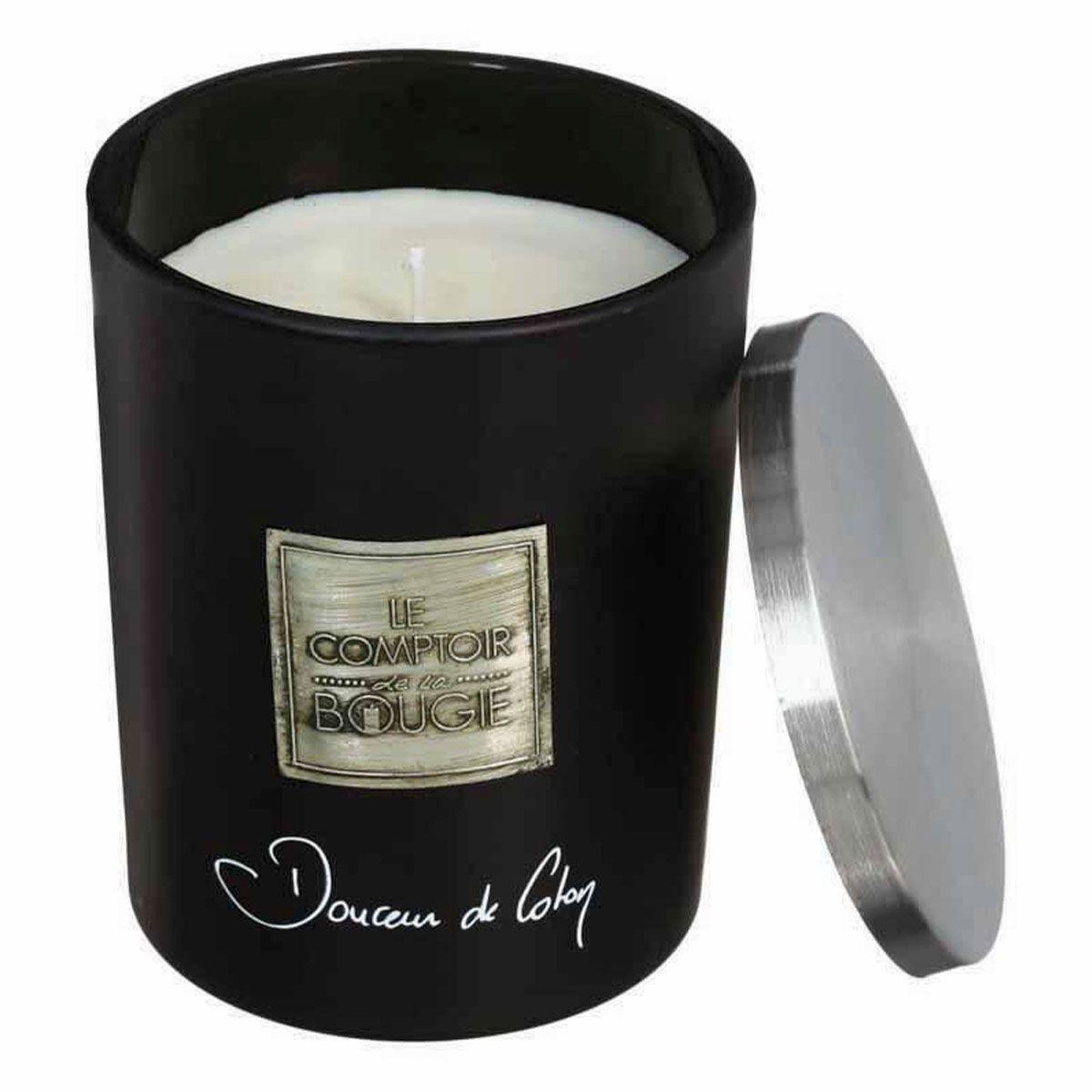 Voir la diapositive 2 : COMPTOIR DE LA BOUGIE Bougie parfumée  loyd  490g douceur coton