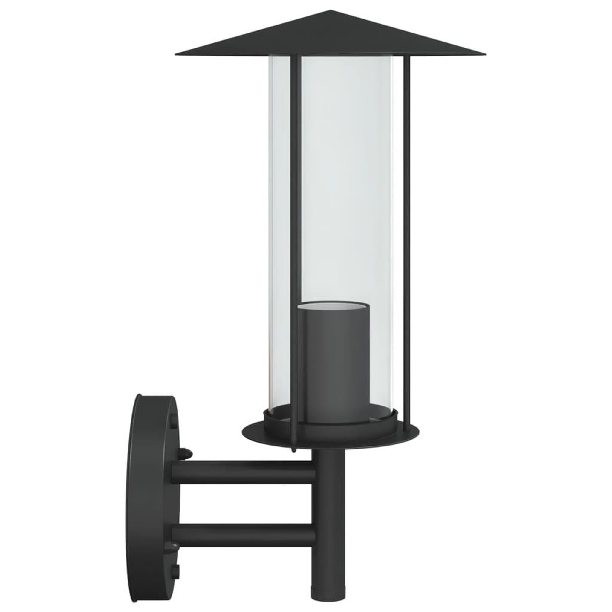 Voir la diapositive 5 : VIDAXL Applique murale d'exterieur noir acier inoxydable