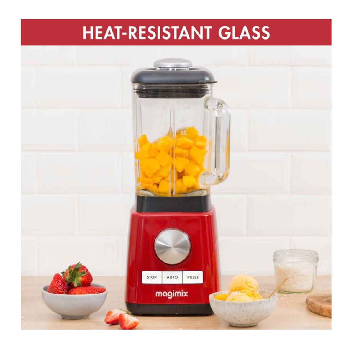MAGIMIX Blender 2l 1300w rouge - 11629