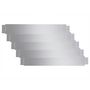 Voir la diapositive 2 : VIDAXL Cloture flexible de pelouse 5 pcs Acier galvanise 100x14 cm