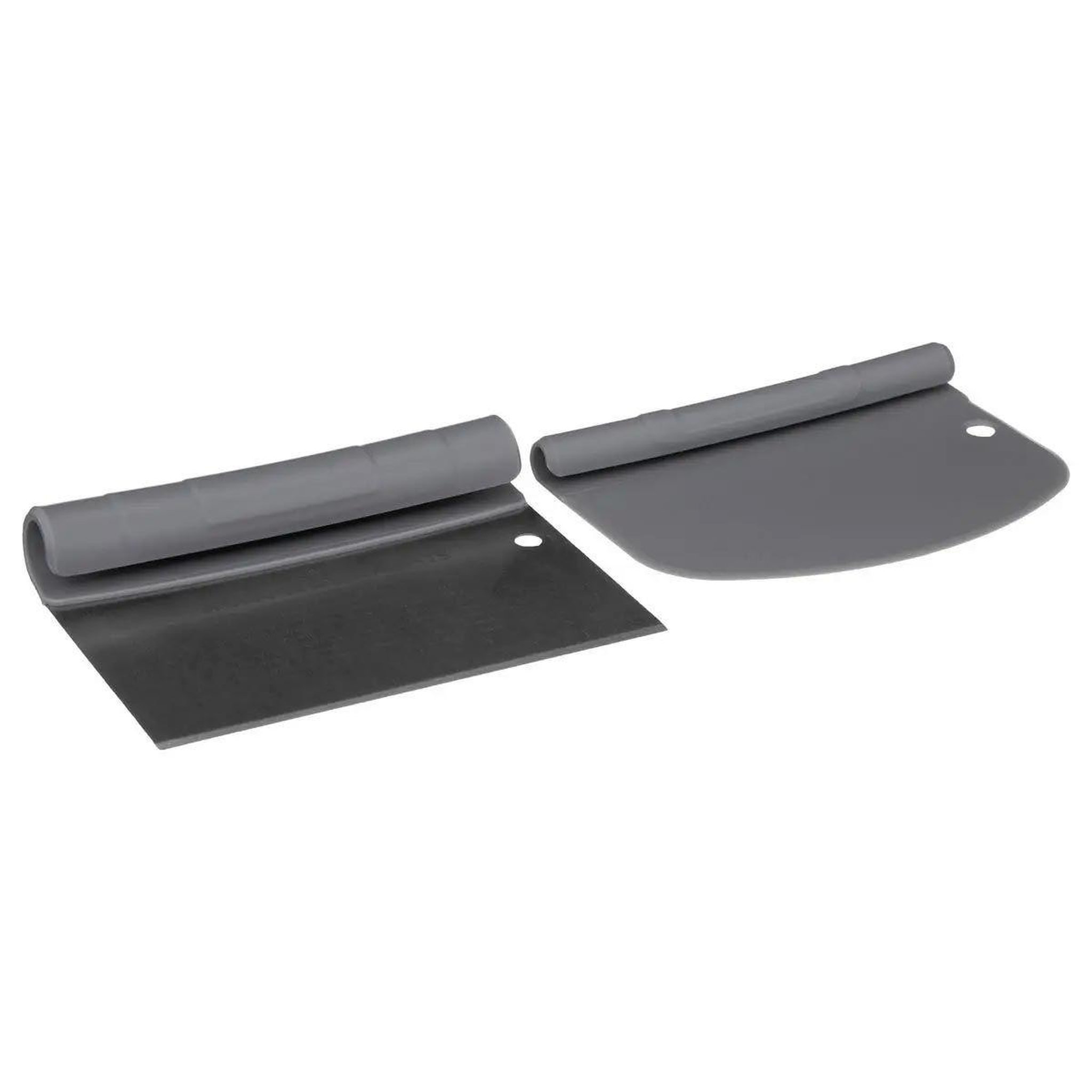 Voir la diapositive 2 : FIVE Coupe pâte & corne de pâtisserie  2 en 1  15cm gris
