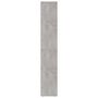 Voir la diapositive 5 : VIDAXL Bibliotheque Gris beton 36x30x171 cm Bois d'ingenierie