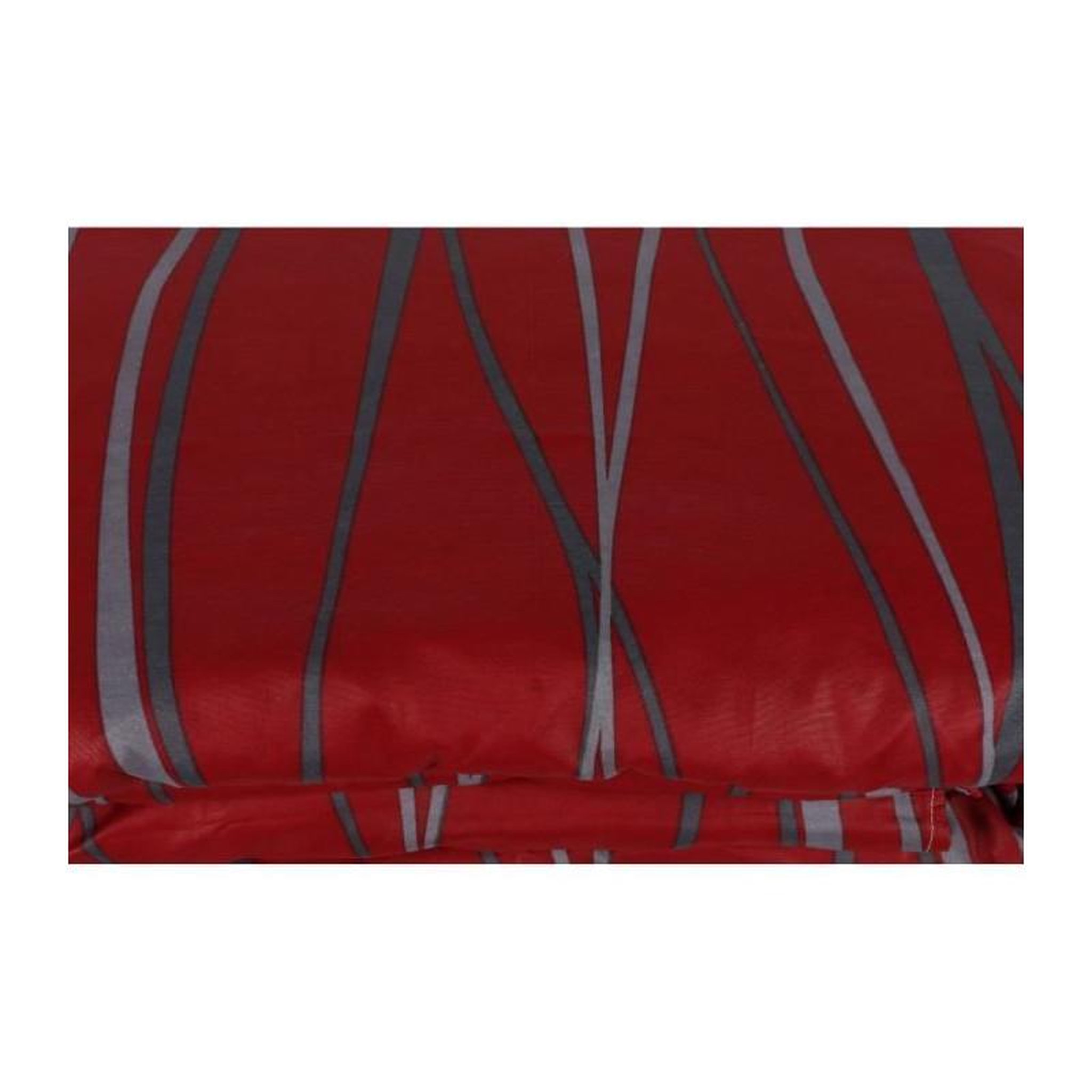 Voir la diapositive 5 : GENERIQUE Parure de lit - 1 housse de couette 220 x 240 cm + 2 taies d'oreiller 60 x 60 cm - 65% coton, 35% polyester - Rouge