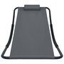 Voir la diapositive 2 : VIDAXL Lit de jardin Gris 200x90 cm Acier