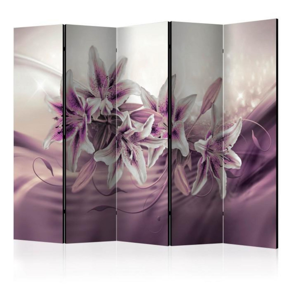 Paris Prix Paravent 5 Volets  Purple Secrecy  172x225cm