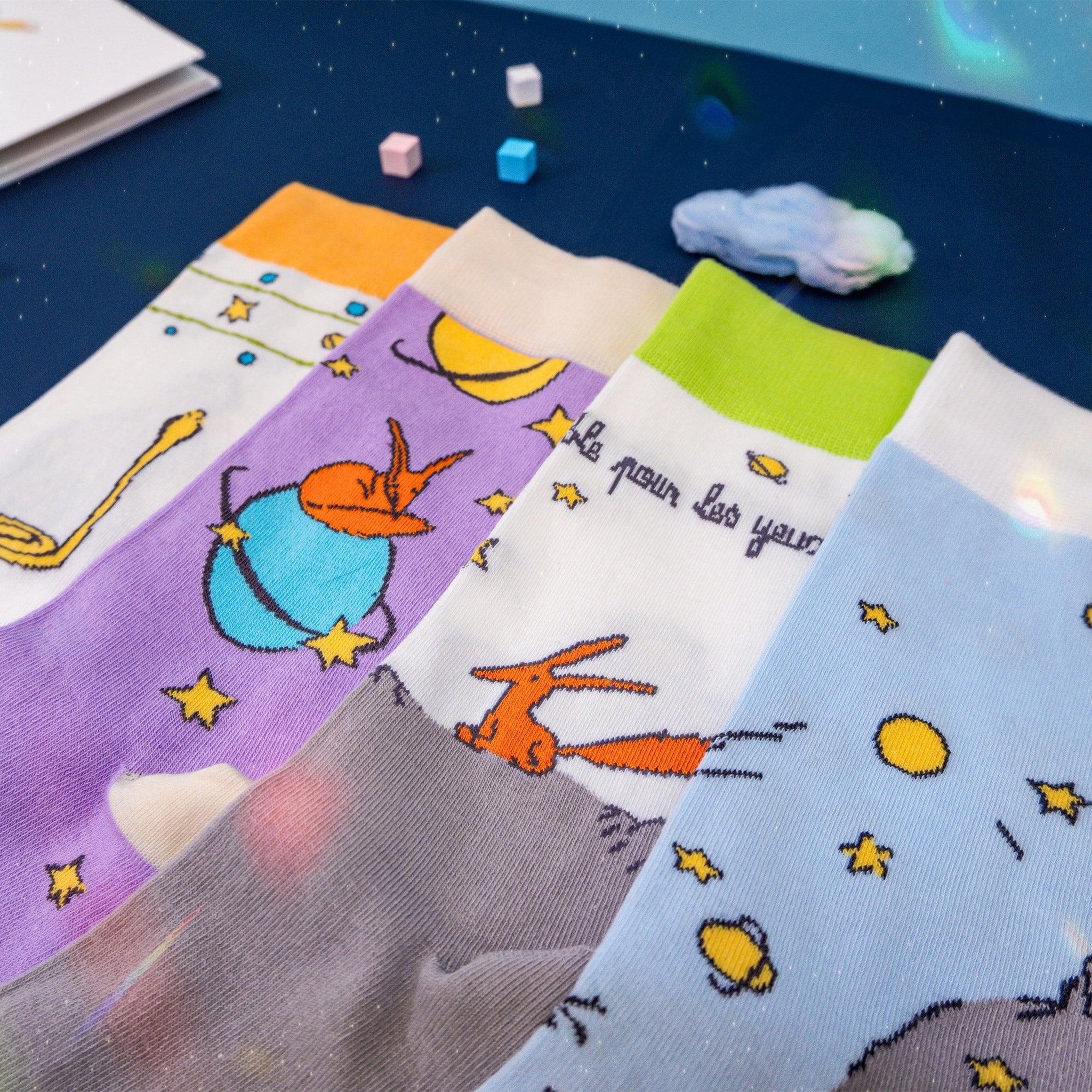 Voir la diapositive 4 : SOCK AFFAIRS Coffret chaussettes le petit prince