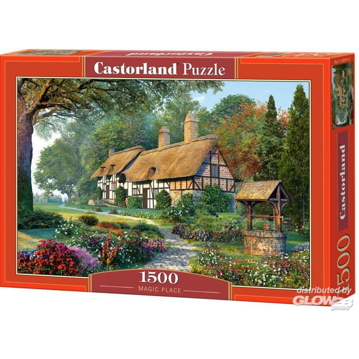 Castorland Puzzle 1500 pièces : Chaumière idyllique