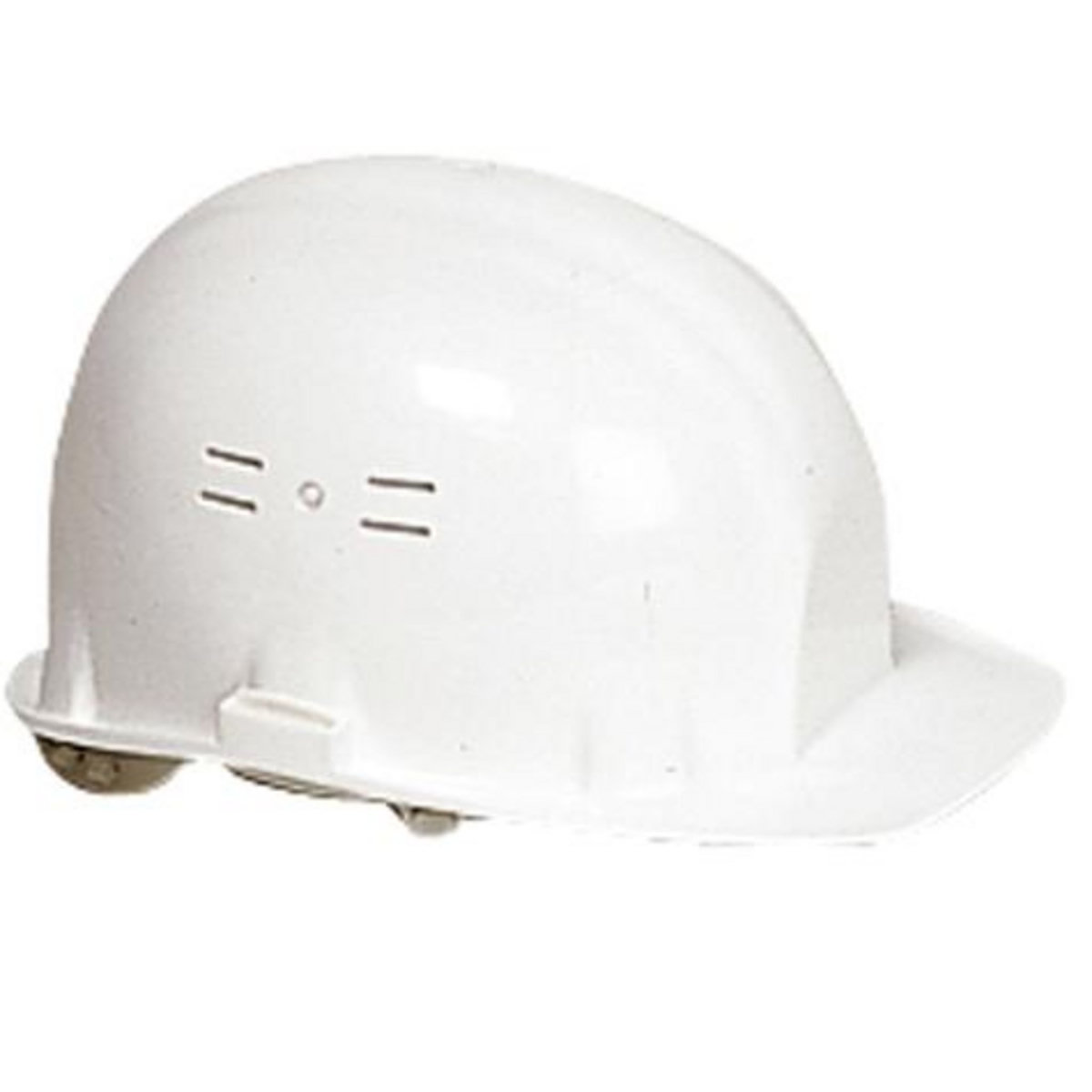 Coverguard Casque de chantier réglable blanc