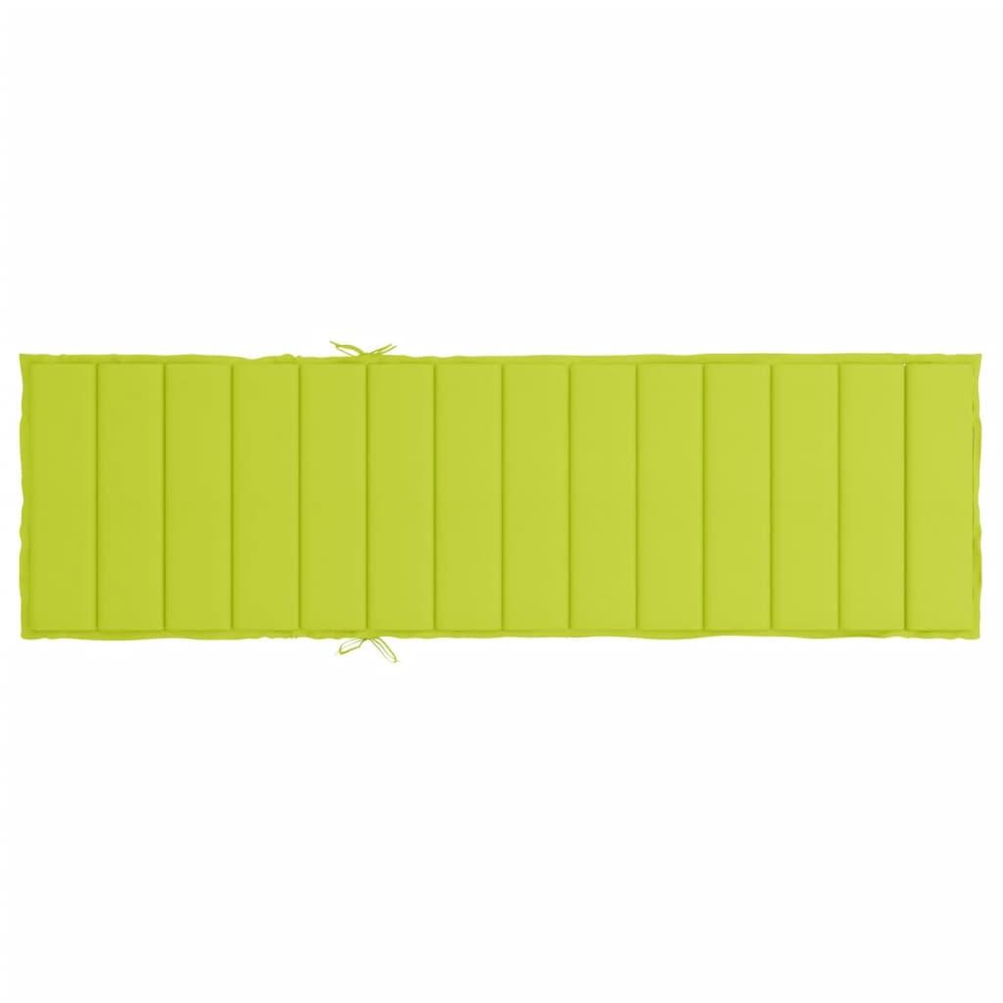 Voir la diapositive 5 : VIDAXL Coussin de chaise longue vert vif 200x70x3 cm tissu oxford