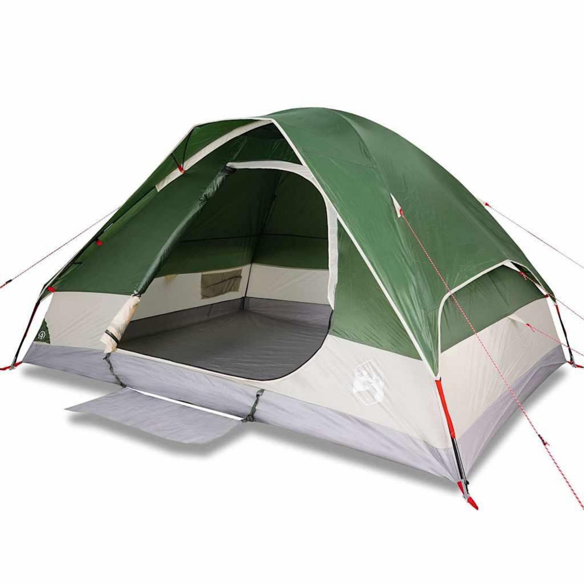 VIDAXL Tente de camping a dome 2 personne vert impermeable