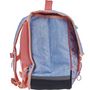 Voir la diapositive 3 : AUCHAN Cartable 41 cm bleu STICKY HAPPINESS
