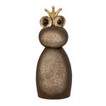 Paris Prix Statue Grenouille  Couronne  60cm Marron