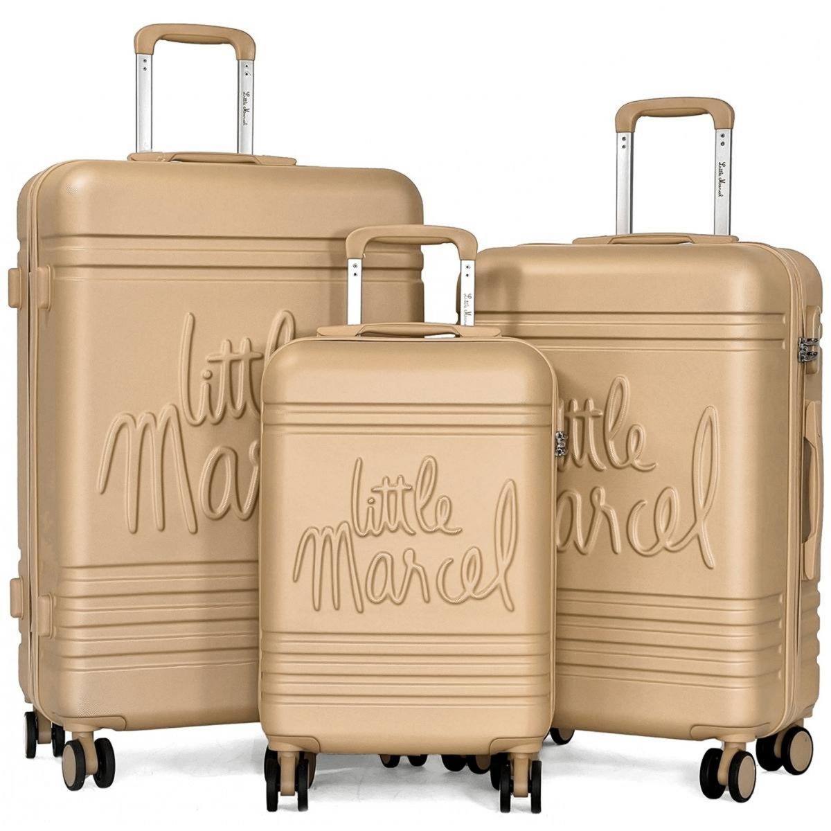 Little Marcel Lot 3 valises dont 1 valise cabine rigides