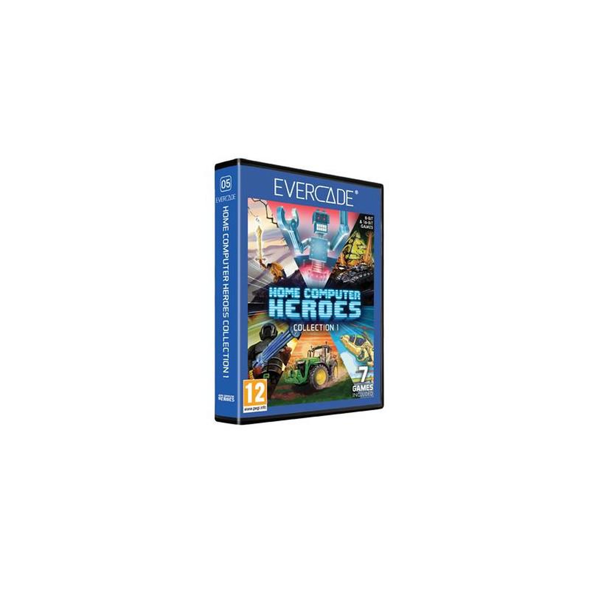 Just for games Console rétrogaming Just For Games Blaze Evercade Home Computer Heroes Collection 1