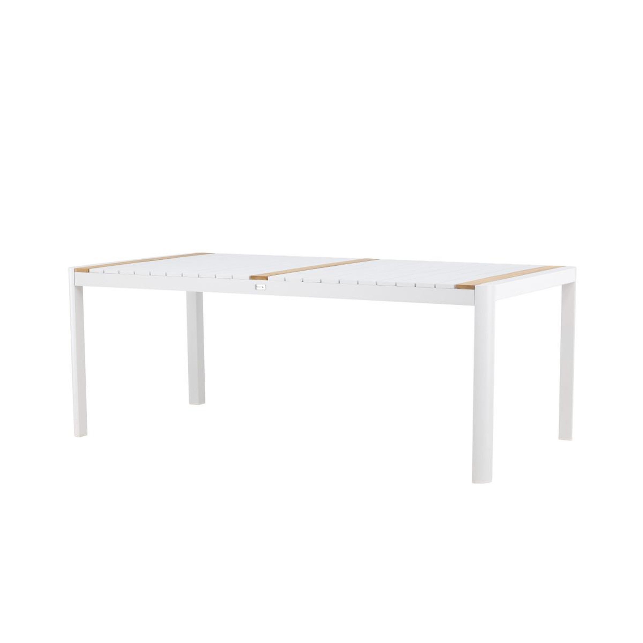 Voir la diapositive 5 : Paris Prix Table de jardin en teck  togo  200cm blanc