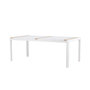 Voir la diapositive 5 : Paris Prix Table de Jardin en Teck  Togo  200cm Blanc