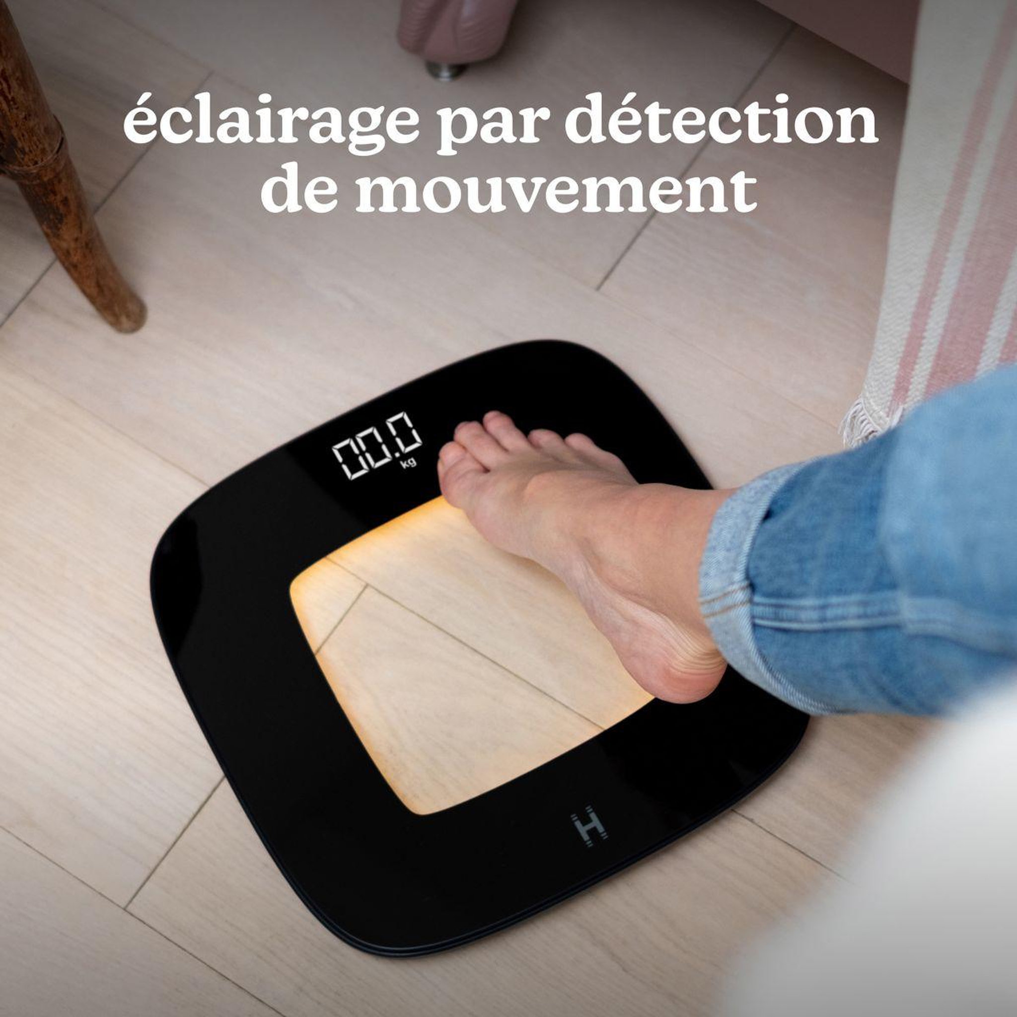 Voir la diapositive 3 : HOMEDICS Pèse personne scl-b100-bk