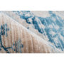 Voir la diapositive 3 : Paris Prix Tapis Vintage à Franges  Baroque V  Crème & Bleu