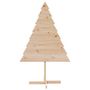 Voir la diapositive 3 : VIDAXL Arbre de Noël en bois pour decoration 150 cm bois massif