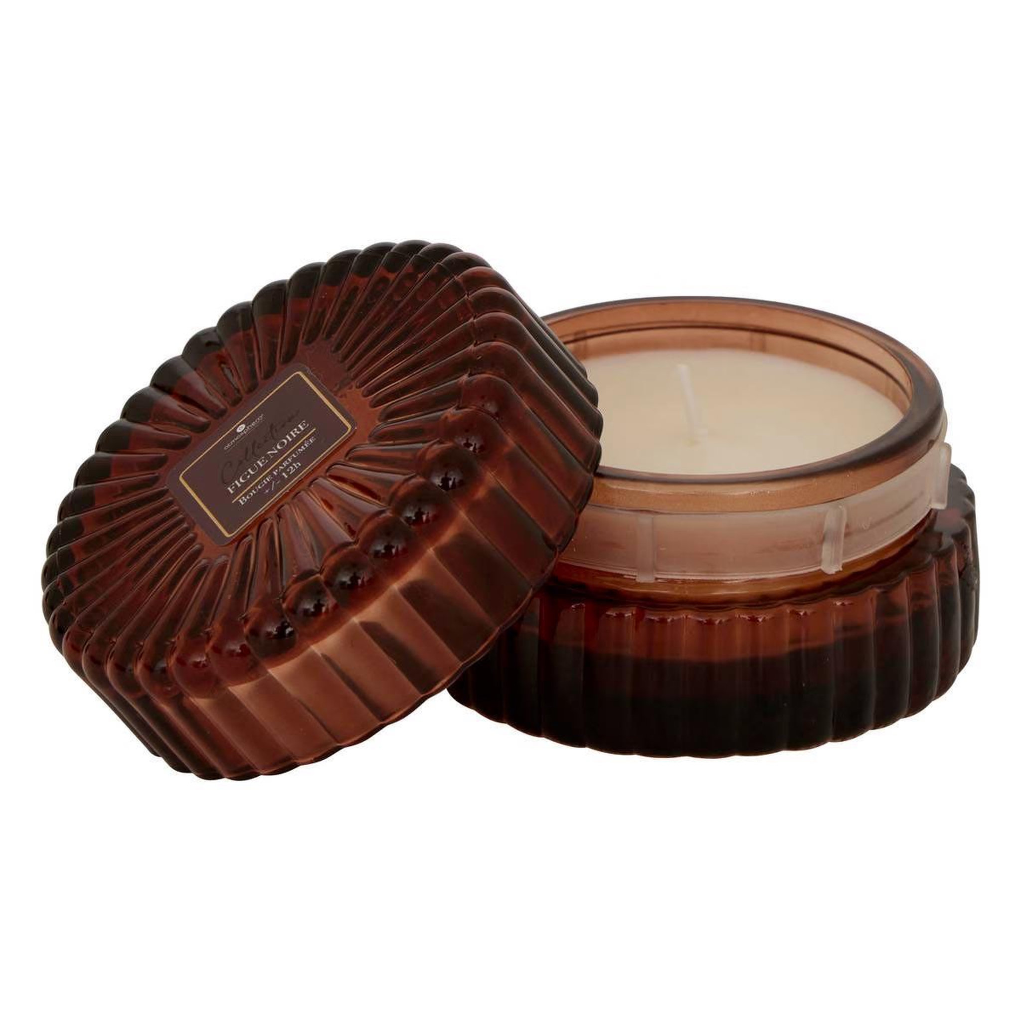 Voir la diapositive 4 : ATMOSPHERA Coffret senteur 2 pièces  albie  8cm figue noire