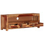 Voir la diapositive 4 : VIDAXL Meuble TV 110x30x40 cm Bois d'acacia massif