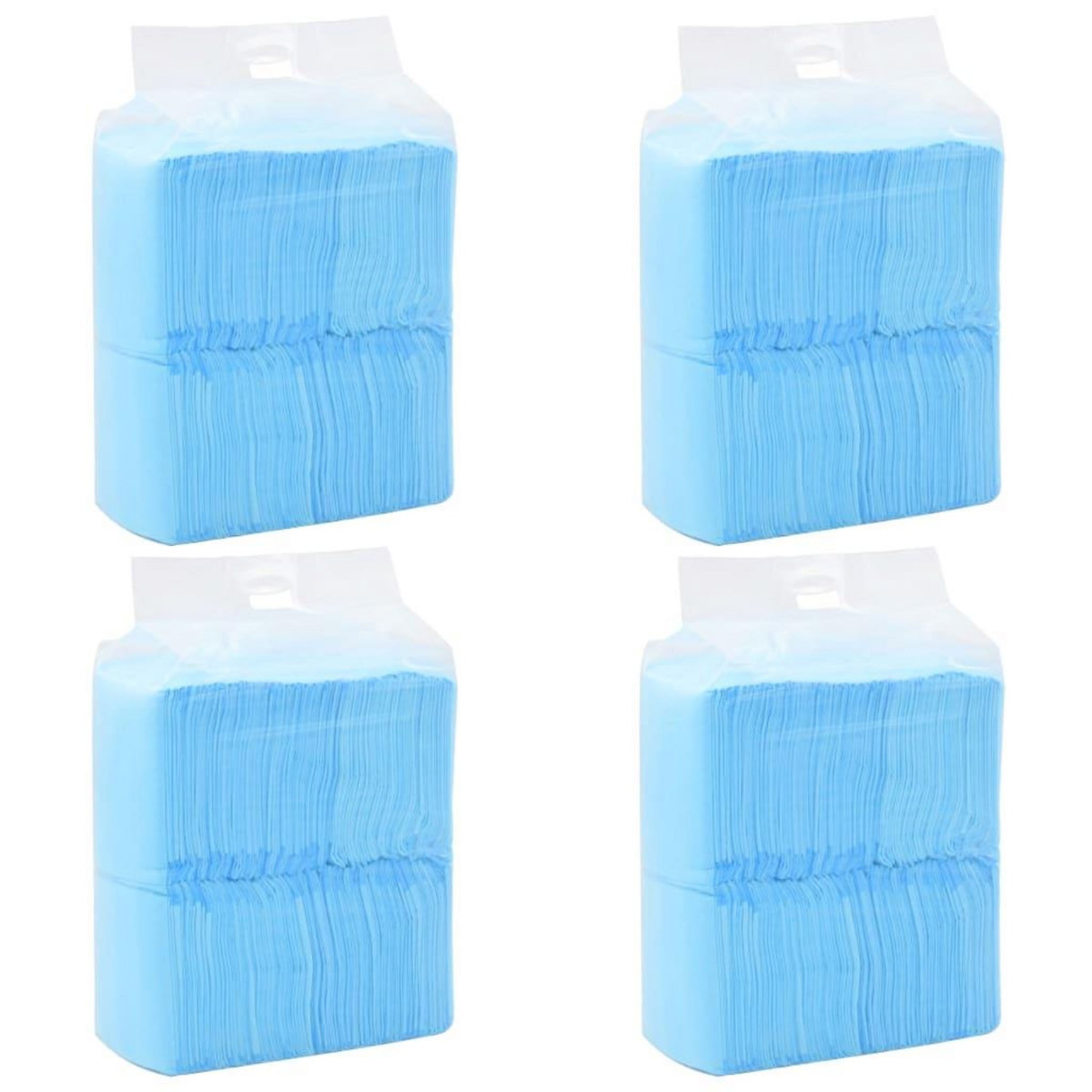 VIDAXL Tapis d'hygiene pour chiens 400 pcs 60 x 60 cm Tissu non tisse