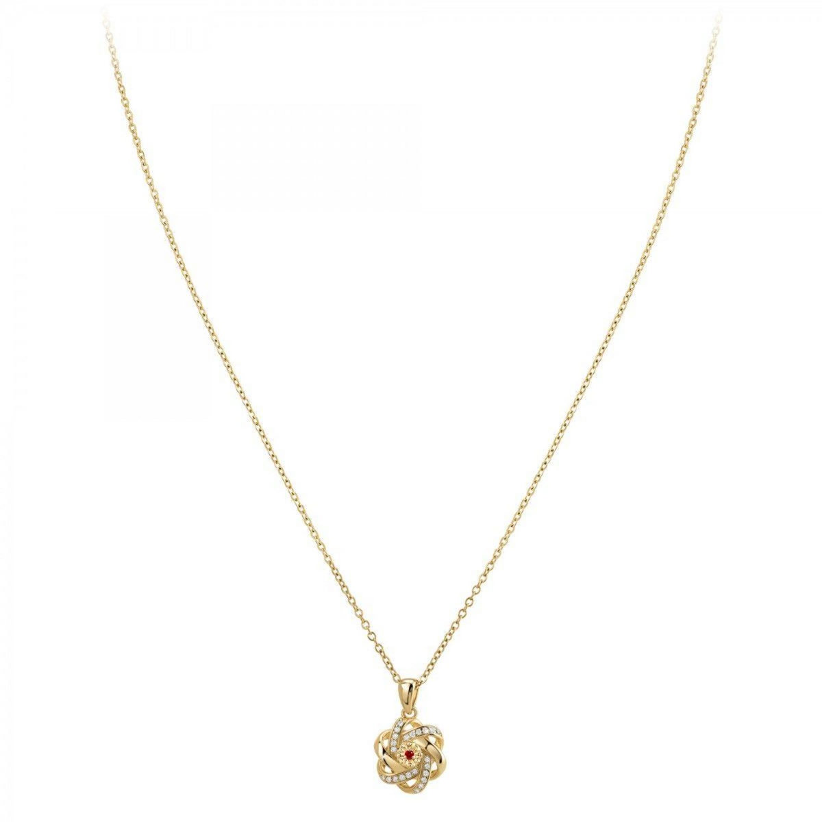 SC BOHEME Collier par SC Bohème orné d'un véritable rubis