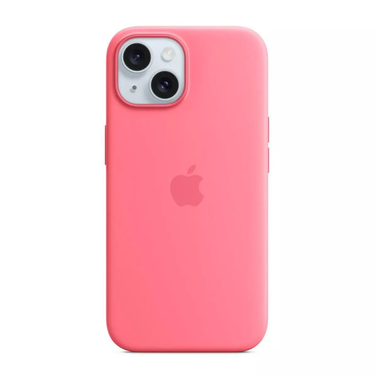 APPLE Coque Iphone 15 MagSafe silicone Rose