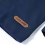 VIDAXL T-shirt enfants a manches longues melange bleu marine 116
