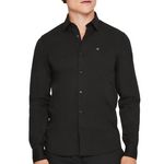 CALVIN KLEIN JEANS Chemise  Homme Calvin Klein Jeans Poplin Stretch. Coloris disponibles : Noir