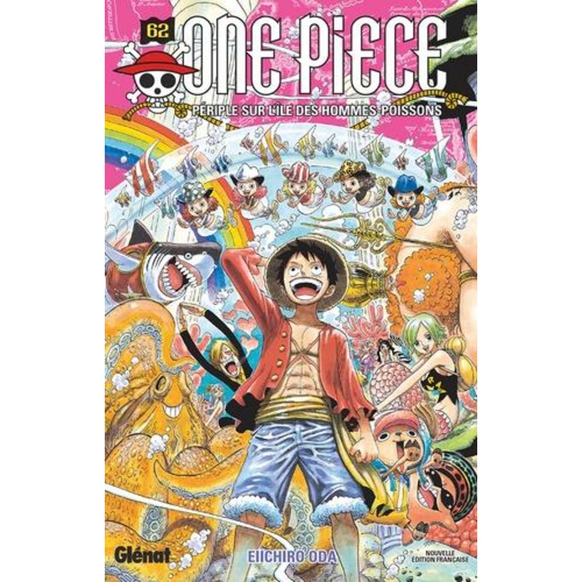 ONE PIECE TOME 62 : PERIPLE SUR L'ILE DES HOMMES-POISSONS, Oda Eiichirô