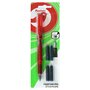 AUCHAN  Stylo plume rouge + 4 cartouches