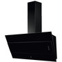 Voir la diapositive 1 : ELECTROLUX Hotte décorative inclinée 90cm 600m3/h noir - lfv319k