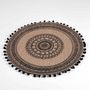 Voir la diapositive 2 : Paris Prix Set de Table en Jute  Renata  38cm Noir